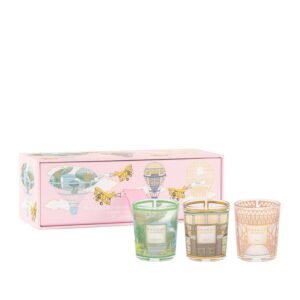 Singapore-Athens-Paris Trio Travel Candles